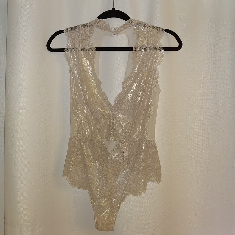 Silver Victoria's Secret Teddy